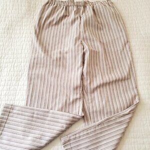 WOMEN PANTS 14M APPLESEEDS COTTON BLEND PULL ON POCKETS ELASTIC WAIST